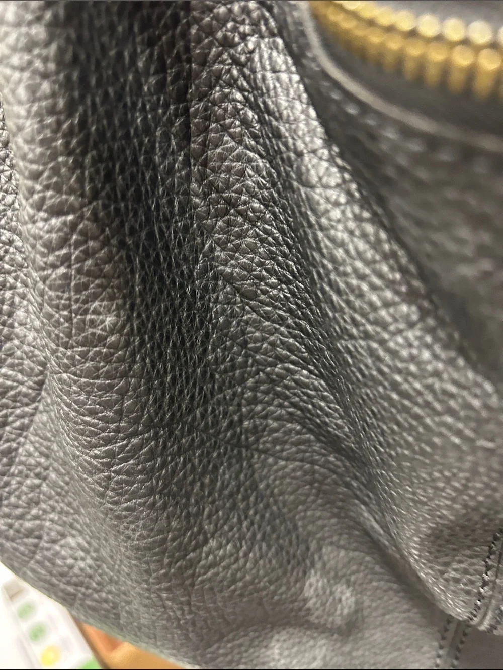 Liebeskind Black Leather Hobo with Brass Hardware Whimsigoth, dark fairy,Grunge